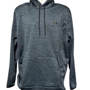 Men’s Under Armour Grayish Green Performance Hoodie Sweatshirt XL